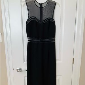 Vintage midi length black dress